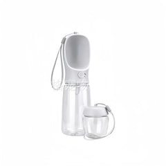 2 In1 Portable Dog Cat Water Bottle with Storage Food and Water Container for Puppy Pets dogs Feeder Bowl Outdoor Travel