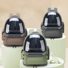 Transparent Pet Backpack for Cats Portable Large Capacity Outdoor Travel Leisure Cat Bag Breathable Dog Pet Travel Supplies