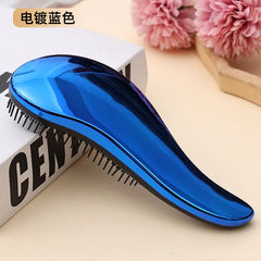 Colorful TT Hair Brush Women,Designed Anti-static Detangler ,Haircare Scalp,Reduce Hairloss,Barber Accessories,Styling Tool Rose
