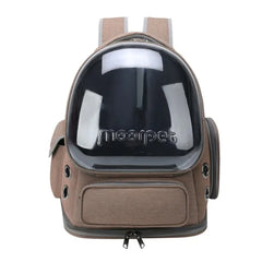Transparent Pet Backpack for Cats Portable Large Capacity Outdoor Travel Leisure Cat Bag Breathable Dog Pet Travel Supplies