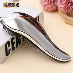 Colorful TT Hair Brush Women,Designed Anti-static Detangler ,Haircare Scalp,Reduce Hairloss,Barber Accessories,Styling Tool Rose