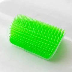Pet Brush Comb Play Cat Toy Softer Cat Self Groomer Massage Comb with Catnip Cat Face Scratcher for Kitten Puppy Cat Accessories