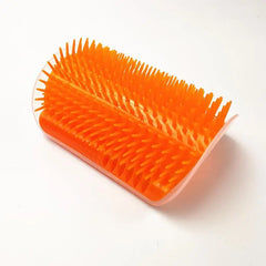 Pet Brush Comb Play Cat Toy Softer Cat Self Groomer Massage Comb with Catnip Cat Face Scratcher for Kitten Puppy Cat Accessories