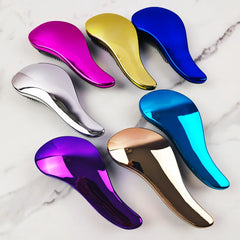 Colorful TT Hair Brush Women,Designed Anti-static Detangler ,Haircare Scalp,Reduce Hairloss,Barber Accessories,Styling Tool Rose