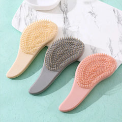 Colorful TT Hair Brush Women,Designed Anti-static Detangler ,Haircare Scalp,Reduce Hairloss,Barber Accessories,Styling Tool Rose